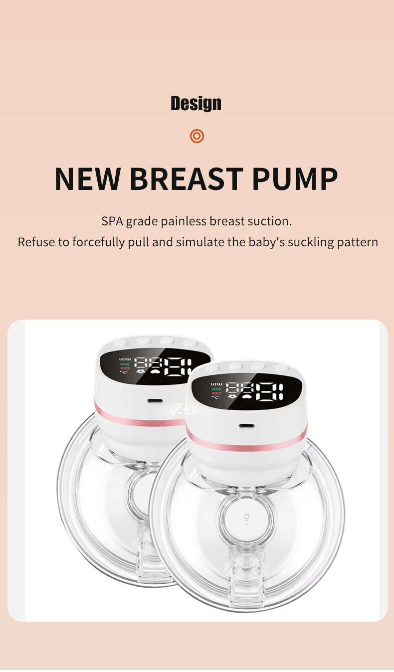 HP27 Smart products Watches, bracelets, rings, translation pens  Electric Breast Pump features strong suction, skin-friendly touch without discomfort, and efficient double pumping.