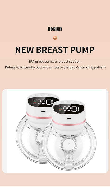 HP27 Smart products Watches, bracelets, rings, translation pens  Electric Breast Pump features strong suction, skin-friendly touch without discomfort, and efficient double pumping.