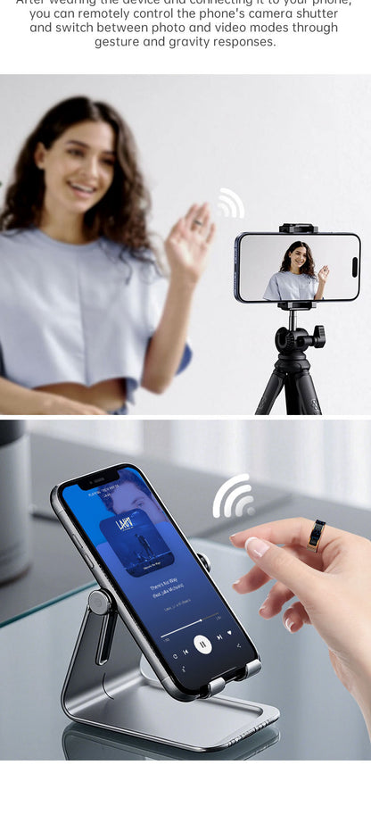 HP52 Smart Ring ,Exquisite stainless steel,Heart Rate Monitoring, Blood Oxygen Monitoring, Blood Pressure Monitoring, Step Counting, Exercise, Remote Care