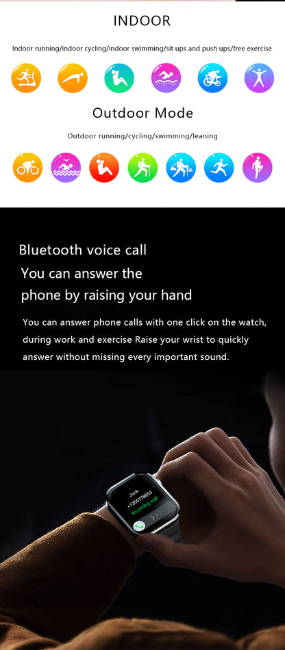 HP14 Smart products Watches, bracelets, rings, translation pens  Bluetooth call Heart rate monitoring,step counting,music playback