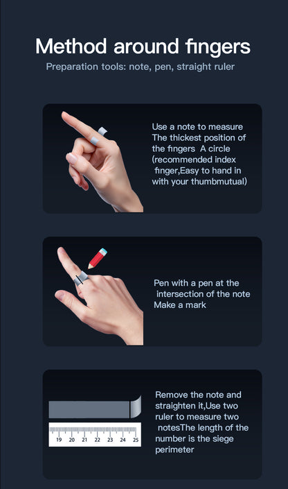 HP58Smart Ring ,Exquisite stainless steel,Heart Rate Monitoring, Blood Oxygen Monitoring, Blood Pressure Monitoring, Step Counting, Exercise, Remote Care