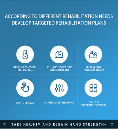 HP26 Smart products Watches, bracelets, rings, translation pens The intelligent finger rehabilitation training instrument can adapt to the training of multiple fingers at the same time, and the simulation