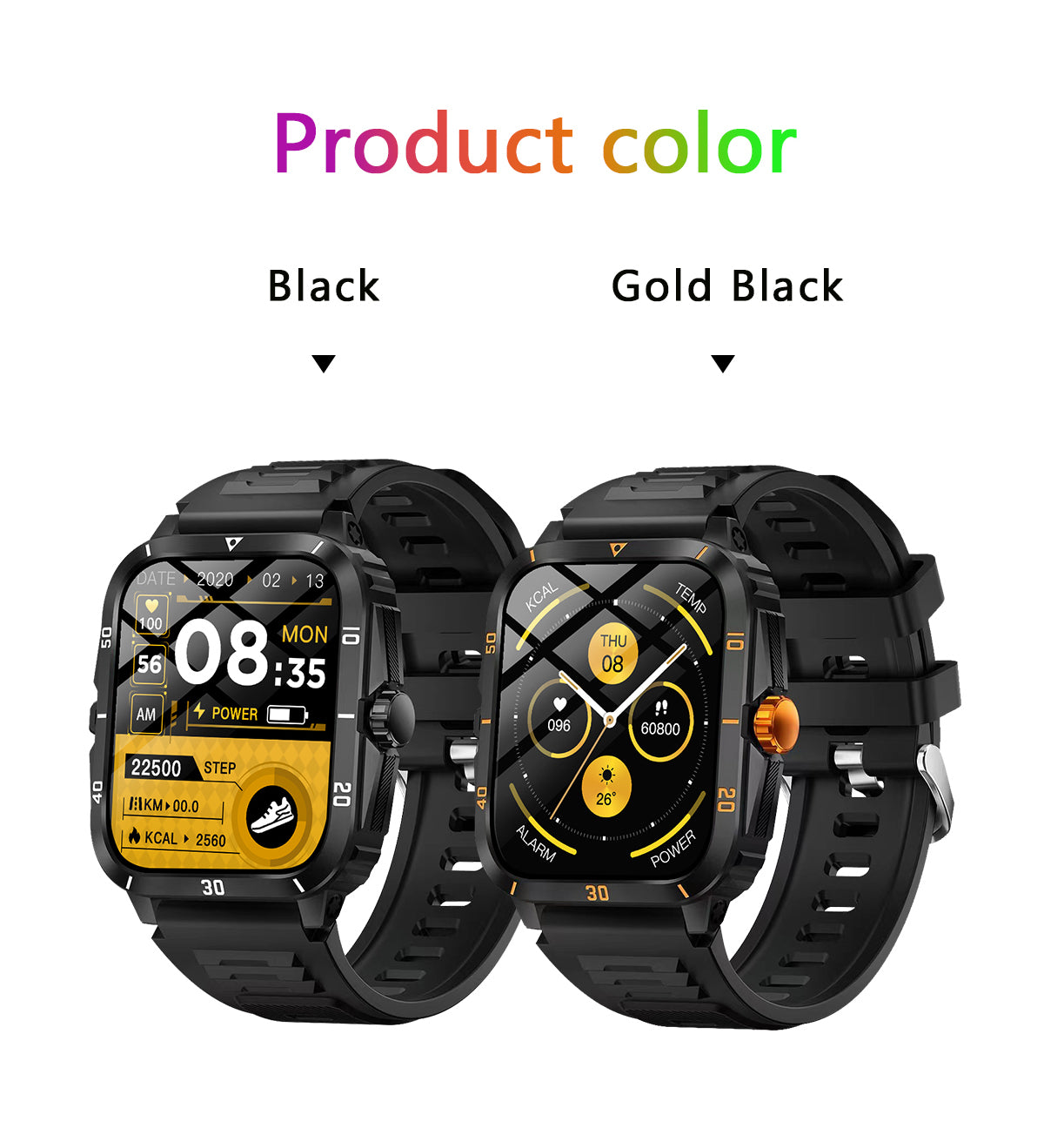 HP15  Smart products Watches, bracelets, rings, translation pens  Bluetooth call Heart rate monitoring,step counting,music playback