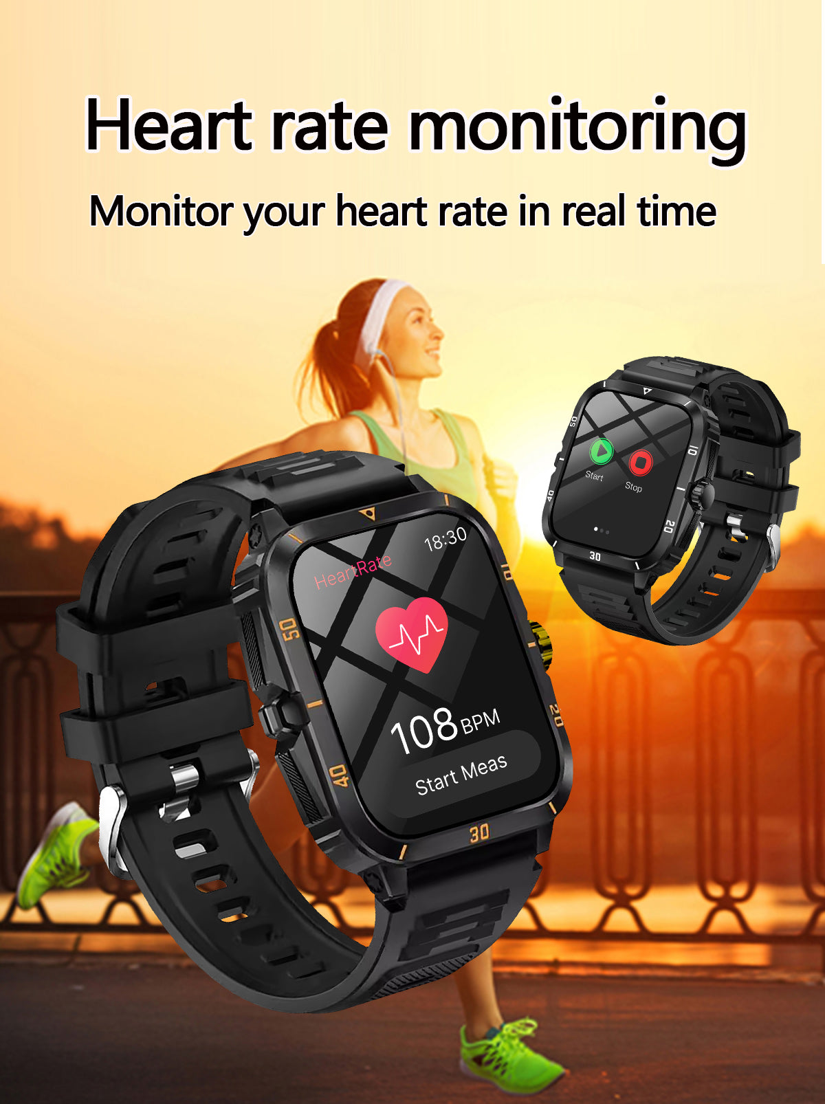 HP15  Smart products Watches, bracelets, rings, translation pens  Bluetooth call Heart rate monitoring,step counting,music playback