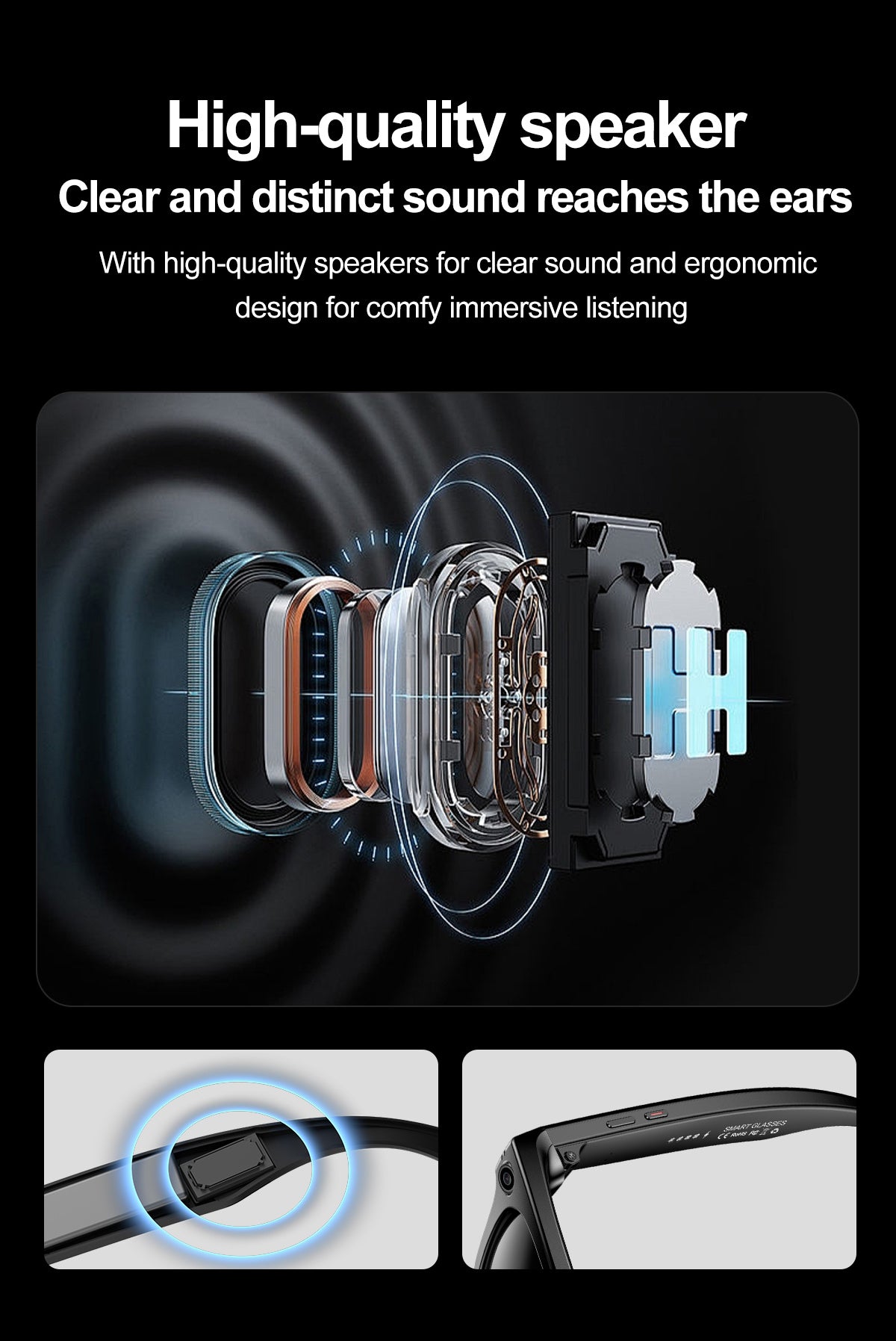 HP17 Smart products Watches, bracelets, rings, translation pens  AI photography and videography fashion smart glasses AI photography and videography