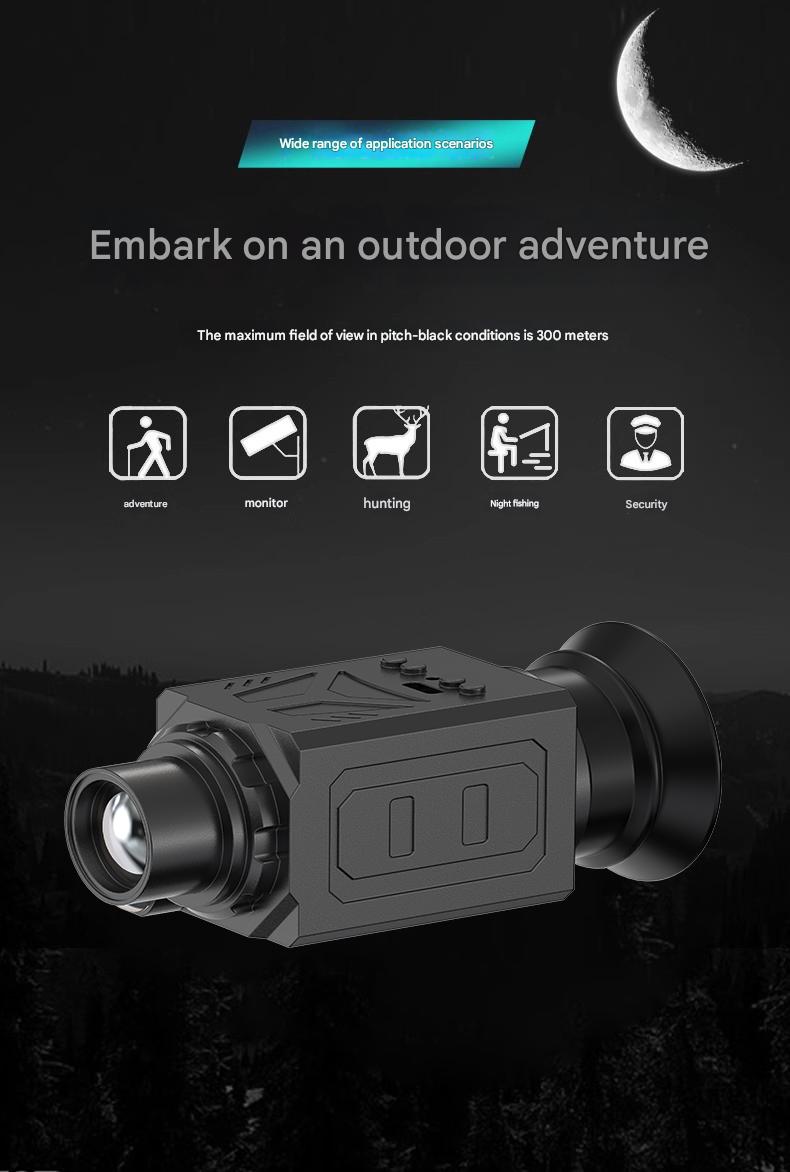 HP28 Smart products Watches, bracelets, rings, translation pens High-definition wide-angle night vision device with long-distance and long-endurance monitoring, large capacity, dual-use, multi-fold zoom,