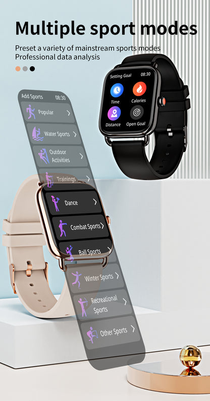 HP07  Smart products Watches, bracelets, rings, translation pens Bluetooth call Heart rate monitoring,step counting,music playback