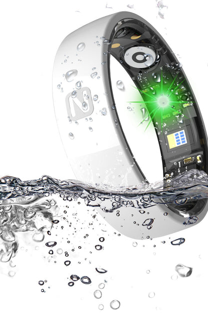 HP56 Smart Ring ,Exquisite stainless steel,Heart Rate Monitoring, Blood Oxygen Monitoring, Blood Pressure Monitoring, Step Counting, Exercise, Remote Care