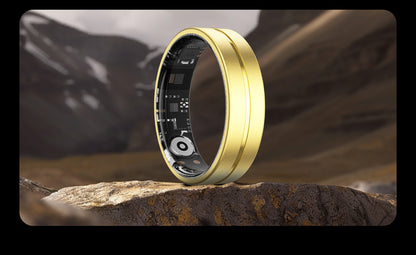 HP55 Smart Ring ,Exquisite stainless steel,Heart Rate Monitoring, Blood Oxygen Monitoring, Blood Pressure Monitoring, Step Counting, Exercise, Remote Care